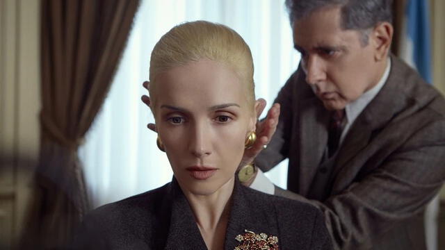 Natalia Oreiro da vida a Eva Perón. Foto: Star Plus