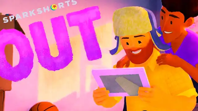 El cortometraje ‘Out’ de Pixar dura nueve minutos y está escrito y dirigido por Steven Clay Hunter. Foto: Instagram