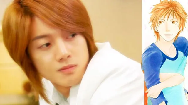 Kim Hyun Joong fue elegido por su gran parecido a su personaje en el manga Hana Yori Dango.