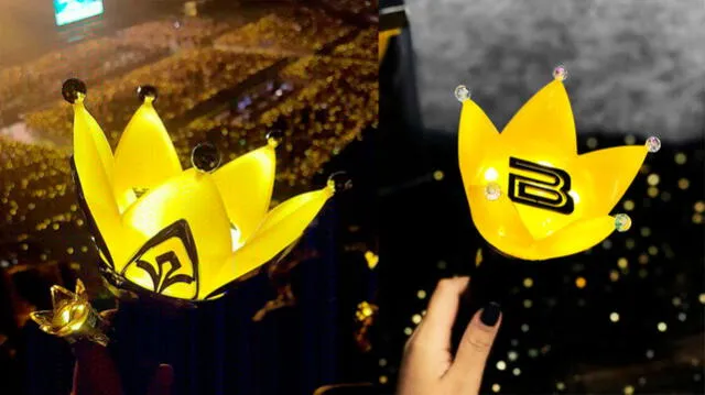 BIGBANG estableció el uso de lightstick personalizados en sus conciertos.