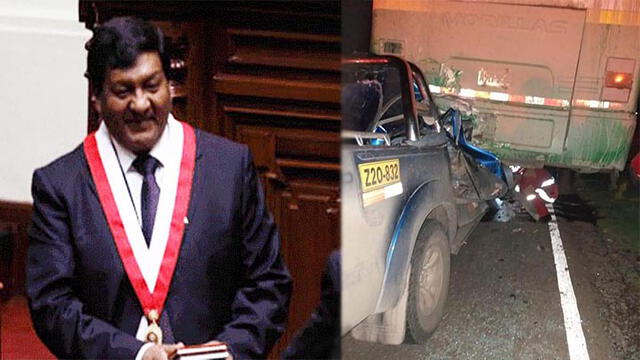 Dan último adiós a excongresista que falleció en accidente en Puno