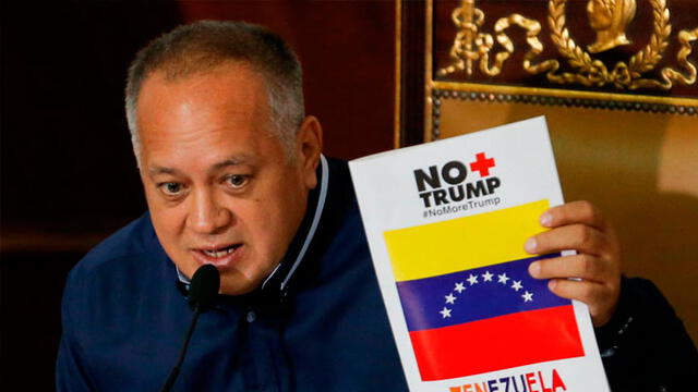 Diosdado Cabello dijo que no tenía ningún contacto con el gobierno de los EE. UU.. Foto: Manuel Quintero