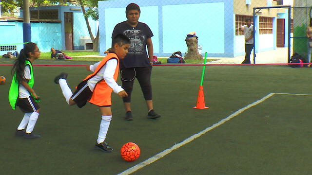 Son el primer semillero de fútbol invidente en el país