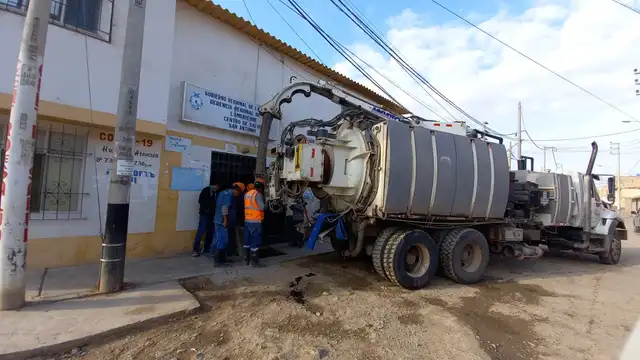 Epsel atendió colapso de desagüe Epsel atendió colapso de desagüe