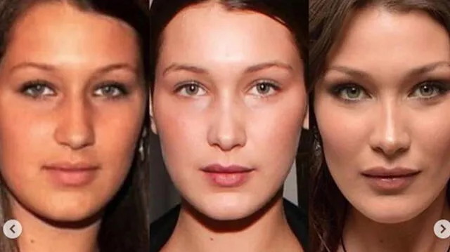 Antes y después de Bella Hadid: La transformación de “la mujer más bella" [FOTOS]