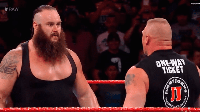 WWE Monday Night Raw: Brock Lesnar fue humillado por Braun Strowman [FOTOS y VIDEO]