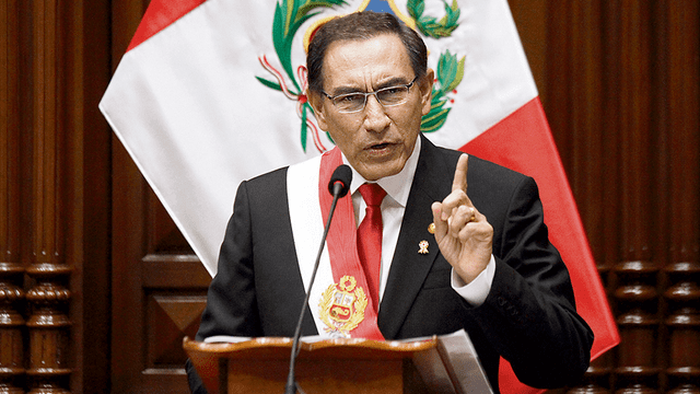 Vizcarra plantea que ciudadanos definan en las urnas reformas políticas y judiciales