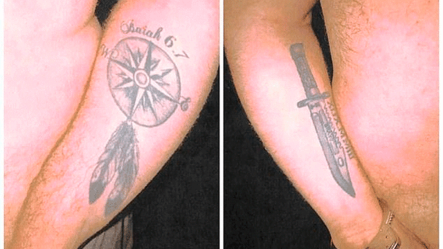 Pedófilo finge su muerte para evitar condena, pero fue descubierto gracias a sus tatuajes [FOTOS]
