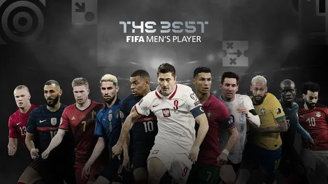 11 jugadores fueron nominados al premio The Best. Foto: FIFA.