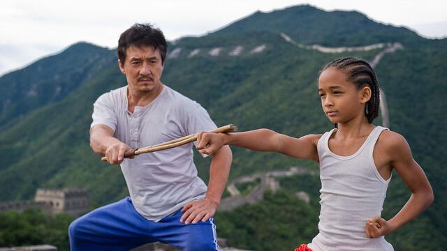 Jackie Chan filmó la nueva cinta de Karate Kid en el 2010. Foto: Sony Pictures Home Entertainment