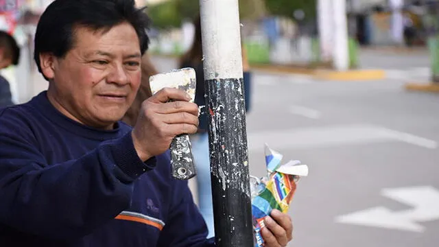 Candidatos y alcaldes electos de Cusco retiran propaganda electoral [FOTOS]