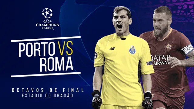 Porto venció a Roma por 3-1 y pasó a los cuartos de final de la Champions League [RESUMEN Y VIDEO]