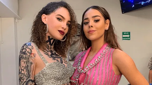 Danna Paola y Belinda niegan rivalidad.