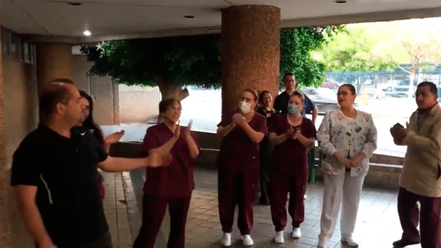 La dura frase de una enfermera para que paciente con COVID-19 no se dé por vencida [VIDEO]