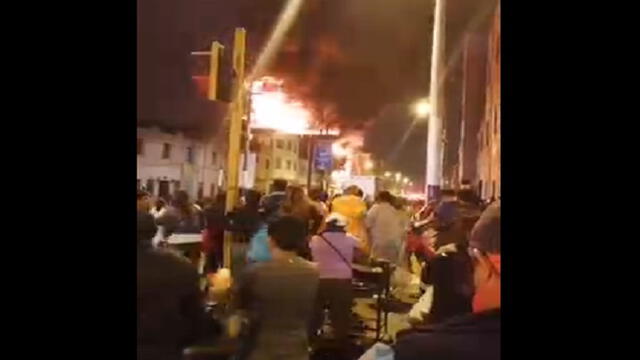 Incendio en Rímac: hermanos provocaron siniestro en galería comercial de avenida los Próceres [VIDEO] 