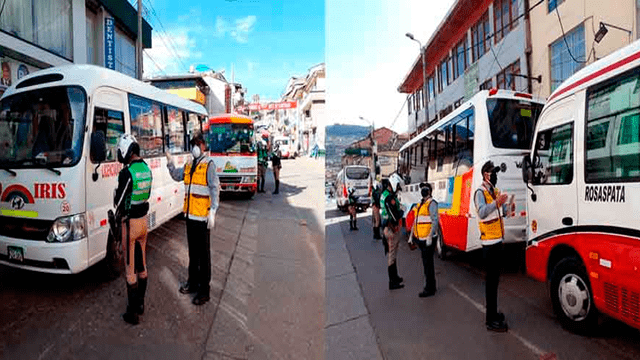 Trabajadores de transporte público dan positvo a coronavirus. Foto: Agencia de Noticias del Cusco
