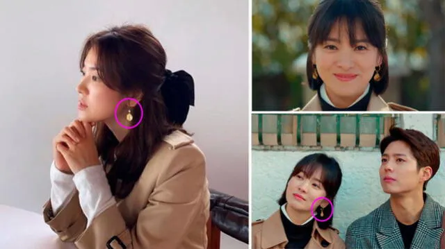 Song Hye Kyo fue fotografiada en Portugal usando los mismos aretes que lució en el Kdrama "Encounter", junto a Park Bo Gum.