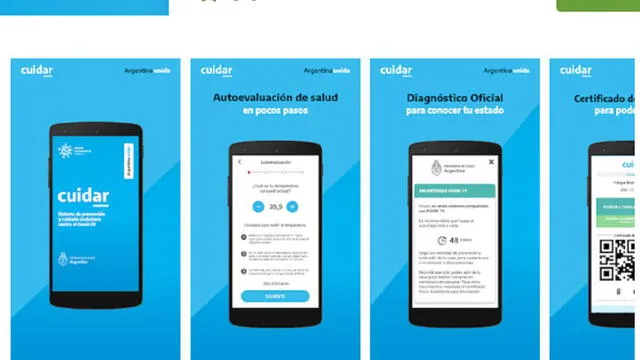 CuidAR: app argentina