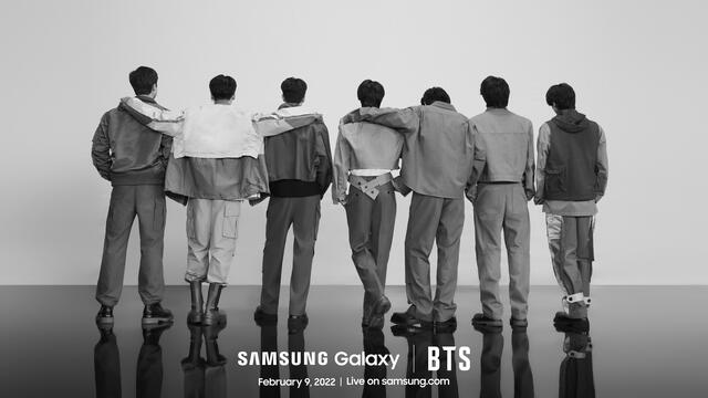 BTS, Samsung Galaxy Unpacked 2022