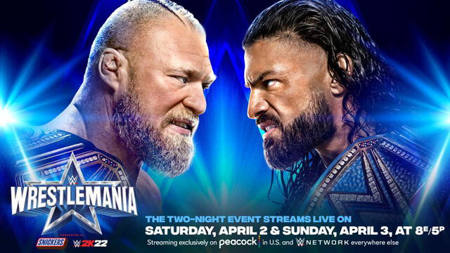 Brock Lesnar vs. Roman Reigns. Foto: WWE