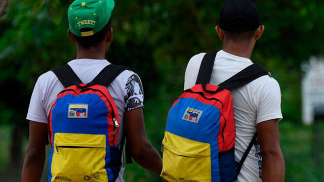 Venezolanos en Colombia. Foto: AFP.