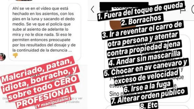 Sebastián Lizarzaburu arremete contra Ray Sandoval. Foto: Captura Instagram.