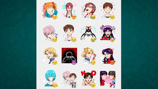 WhatsApp: Conoce el truco para conseguir todos los stickers especiales de 'Evangelion' [FOTOS]