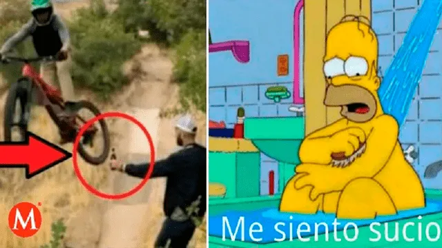 Facebook: si viste el video viral de la moto entenderás sus asquerosos memes [FOTOS]