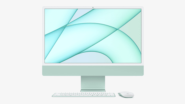 Diseño de la nueva iMac 2021. Foto: Apple