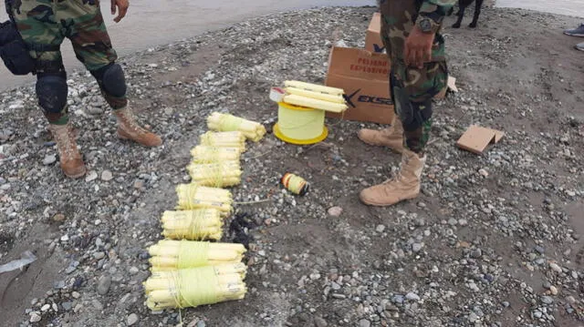 PNP decomisa explosivos utilizados por mineros ilegales