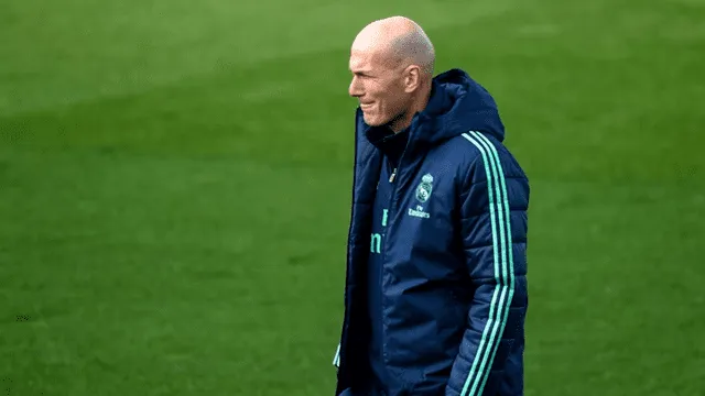 Zinedine Zidane sabe que una derrota podría costarle la pérdida del título de la liga. Foto: Difusión.