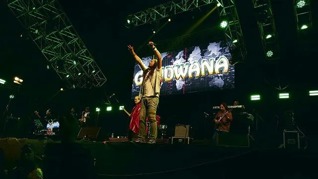 Gondwana en el escenario.