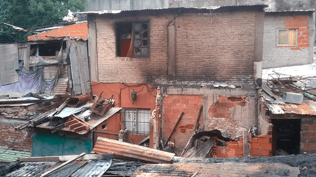 Discutió con su mamá y en venganza incendió la quinta donde vivían; le mandó una foto por WhatsApp