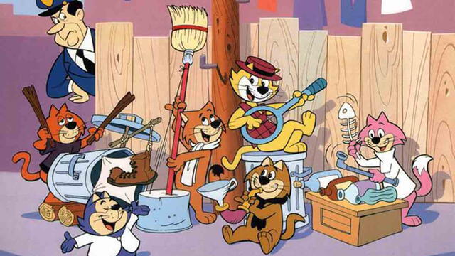 Este 2022 el dinujo "Don gato y su pandilla" (Top Cat) cumplió 50 años. Foto: HBO Max.