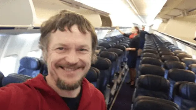 Hombre protagonizó un particular viaje en avión comercial al ser el único pasajero 