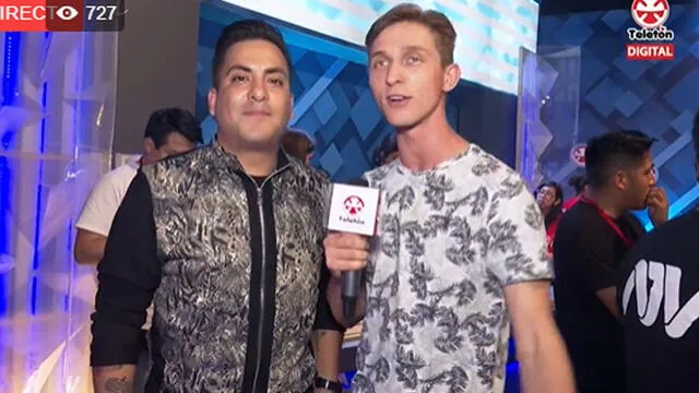 Tommy Portugal en la Teletón 2019 Perú.