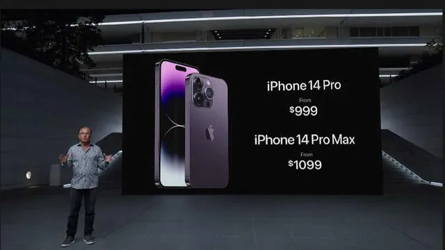 Precios de los iPhone 14 Pro Max y 14 Pro