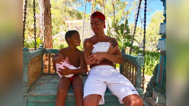 Instagram: Las 10 fotos más tiernas de Cristiano Ronaldo y sus hijos [FOTOS]