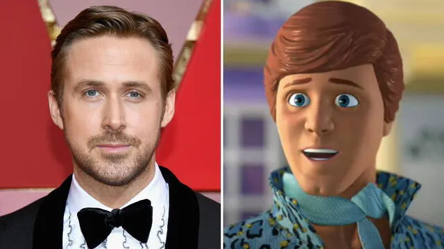 Ryan Gosling como Ken Carson. Foto: composición / Mattel / Pixar