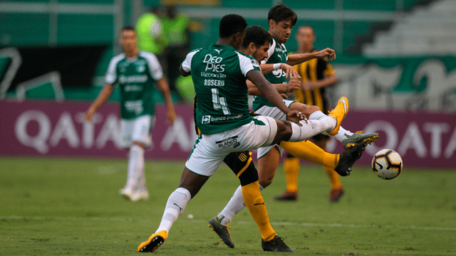 Peñarol, de visitante, rescató un empate ante Deportivo Cali en Colombia [RESUMEN]