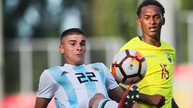 Argentina 1-2 Ecuador sub 20: triunfo 'tricolor' por el hexagonal final del Sudamericano [RESUMEN]