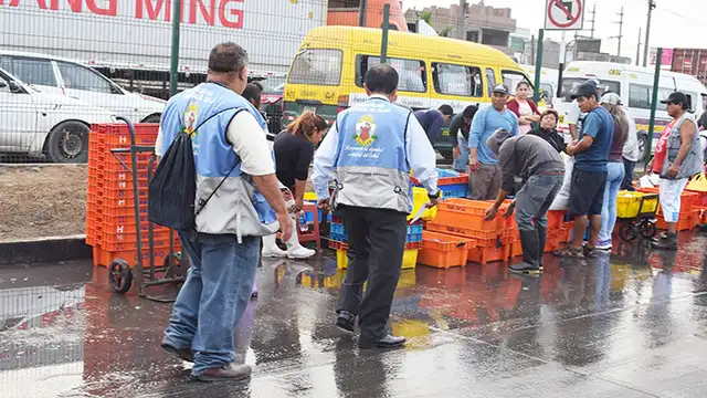 Callao: ambulantes fueron detenidos al resistirse a desalojo de terminal pesquero [VIDEO]