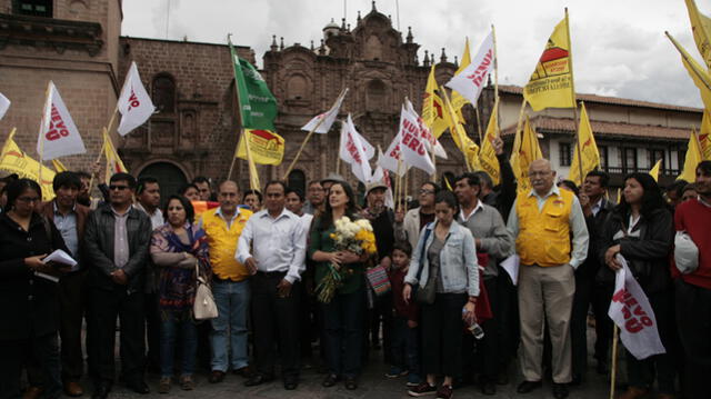 Verónika Mendoza sobre Gregorio Santos: “No hay ninguna alianza electoral” [FOTOS]