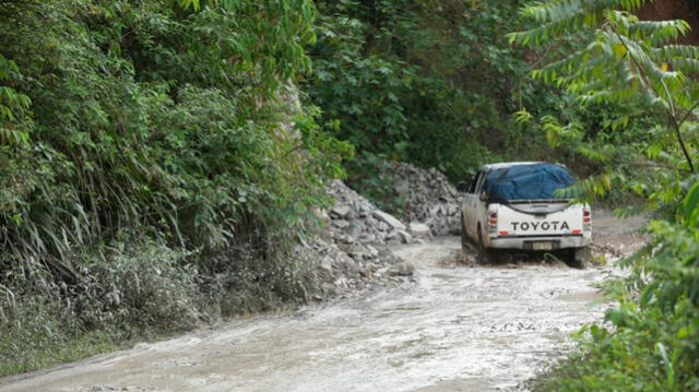Carretera Jaén Huancabmba está en pésimas condiciones