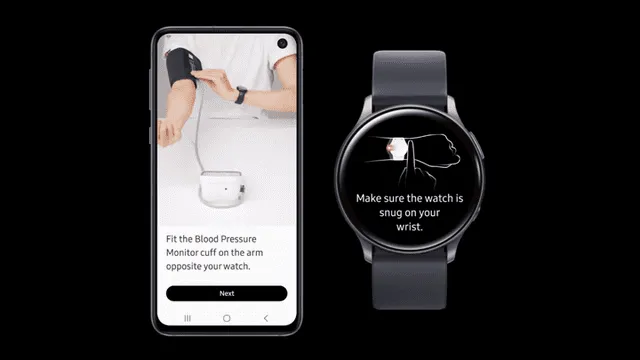 Samsung | App medir presión arterial