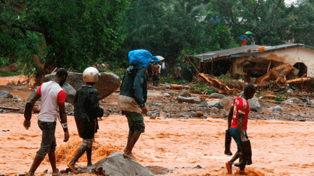 Sierra Leona pide ayuda: Más de 400 muertos por deslaves e inundaciones