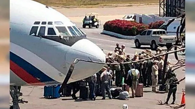 Militares rusos llegaron desde el año pasado a Venezuela para dar apoyo militar al Ejército bolivariano. Foto: difusión