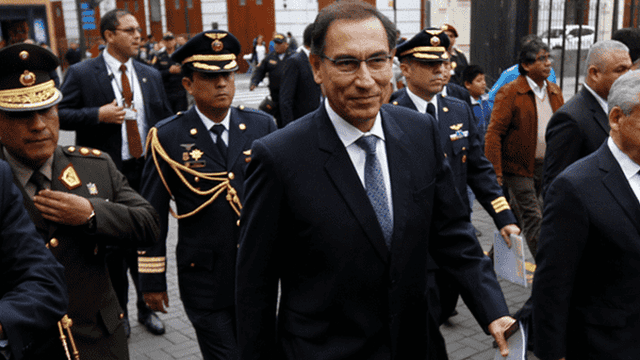 Martín Vizcarra se reunió con titulares de Poderes del Estado