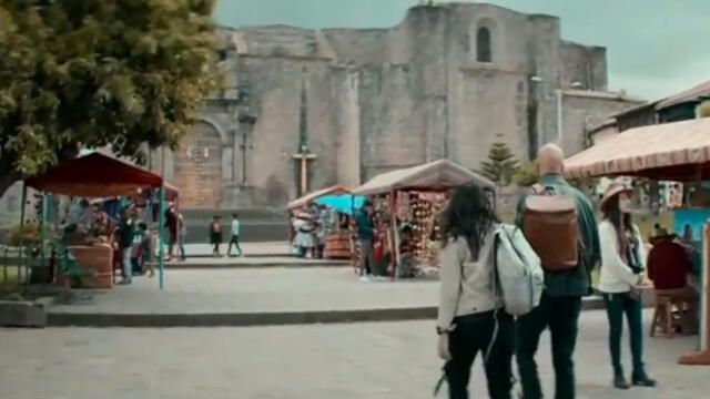 Escena de "La reina del sur 3" en el Cusco