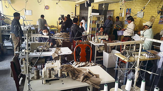 Chiclayo: talleres de confección son una bomba de tiempo